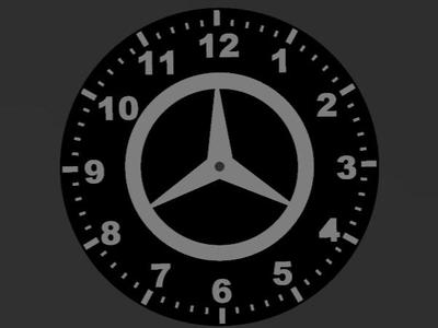 Mercedes-Benz Wall Clock