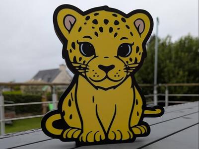 leopard lightbox