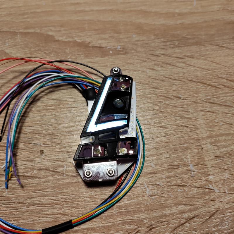 Volvo daytime running light lens