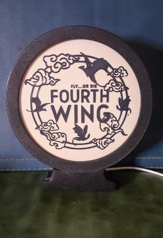 Lamp - Fourth wings light box