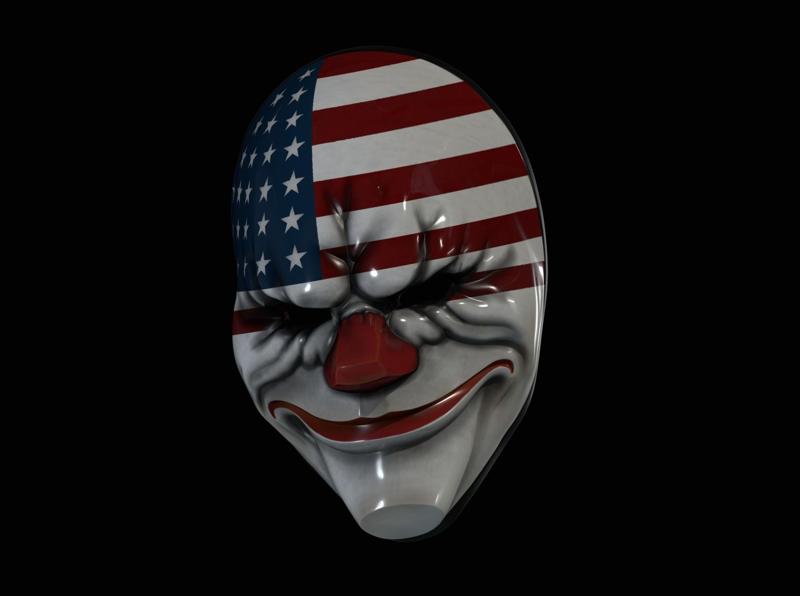 Dallas mask from Payday 2  HotLine Miami