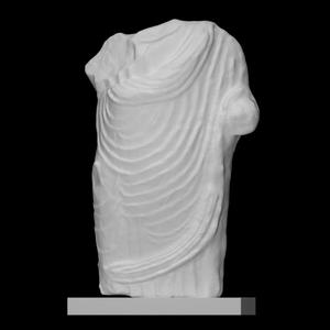 Torso of a male statue