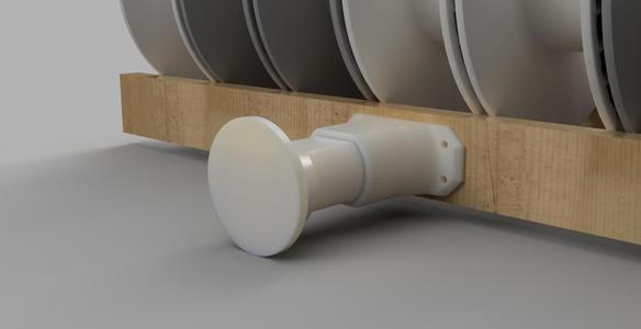 adjustable spool holder