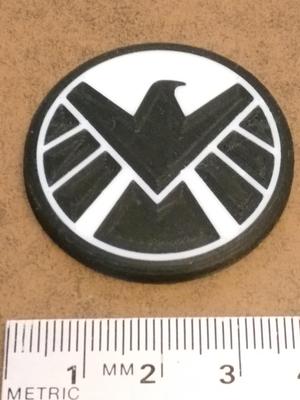SHIELD Logo Keychain