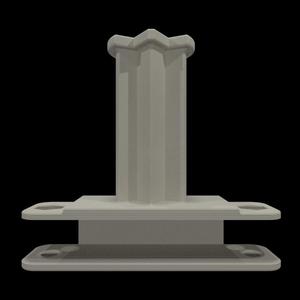 Filament spool holder with quacking duck face