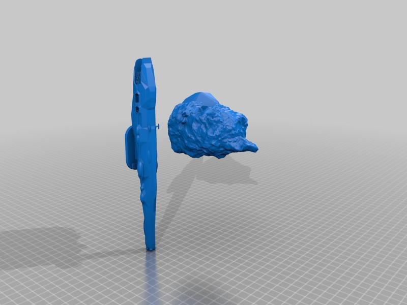 Robotech Inherit the Stars Zentraedi Combined Fleet RRT Strategy Game pieces set2 Command set