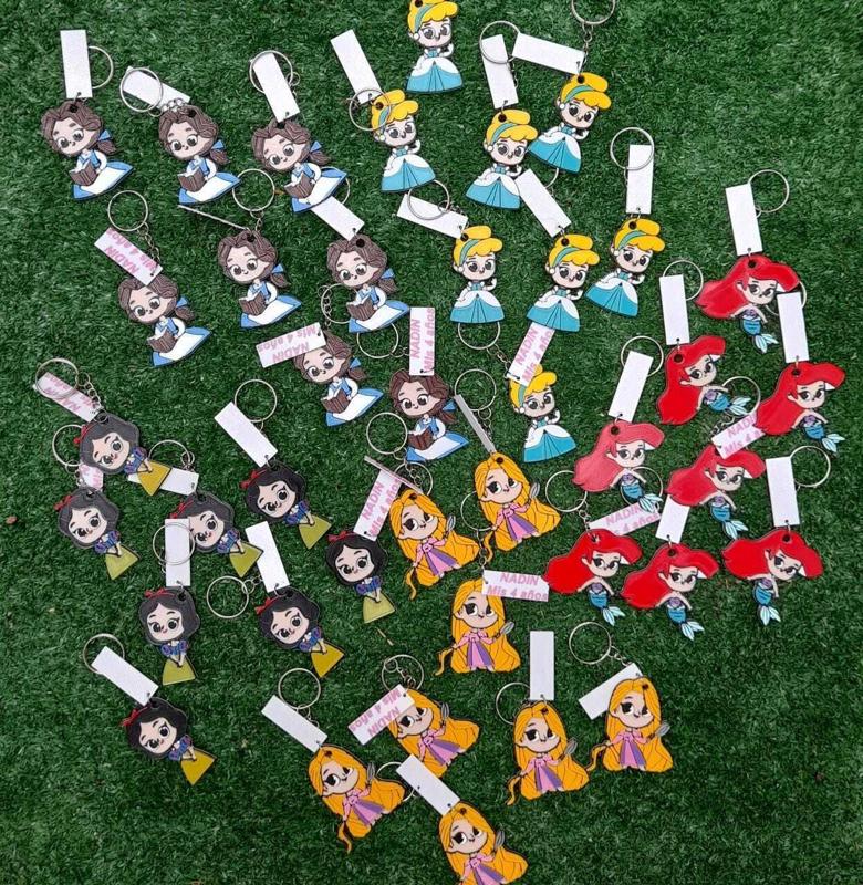 Key chains princesses *sin sinblancancanieves