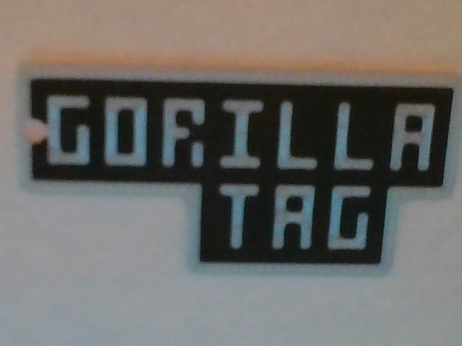 Gorilla Tag Keychane