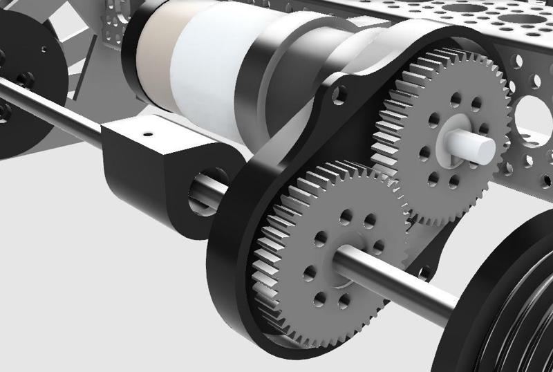 Actobotics Gear Half Shroud