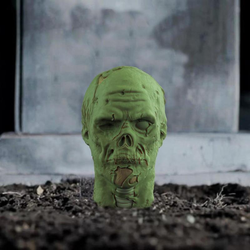 Zombie Head (Pre-Supported)