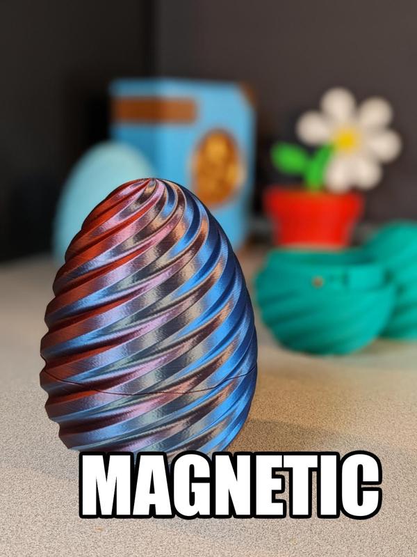 Spiral Egg - Magnetic