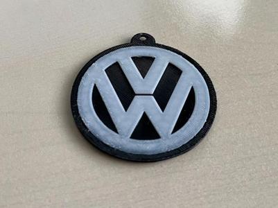 Stylish VW Keychain