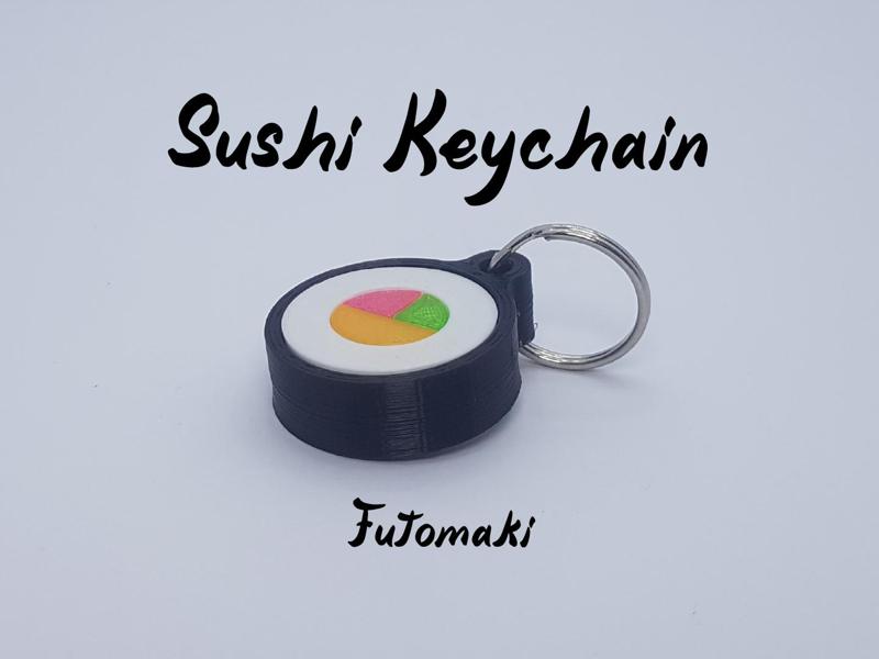 Sushi keychain - Futomaki