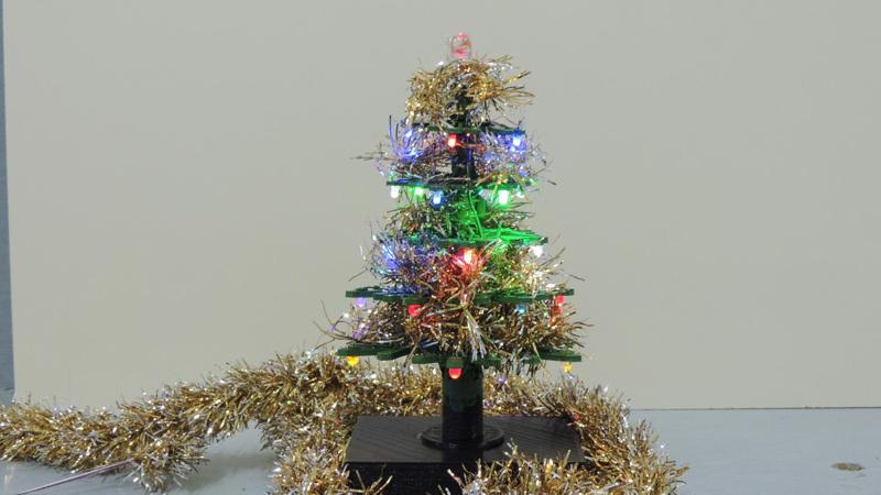 3D Printed Christmas Tree with Animations