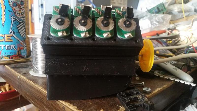 Electric V8 Engine (Cylinder Based Speed Control)