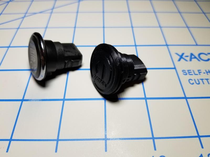 Mopar Push Start Button