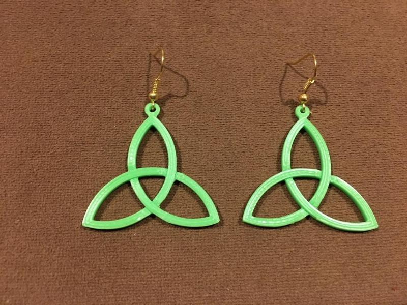 Celtic Triquetra Earrings