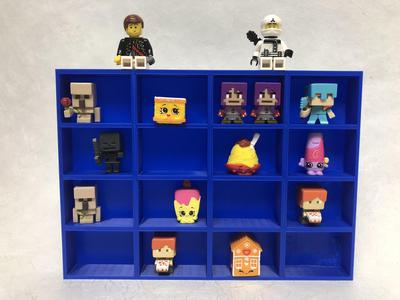 Minecraft & Shopkins Display Shelf