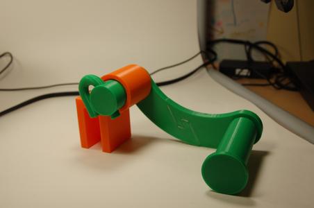 Folding Rack-mount Spool Holder