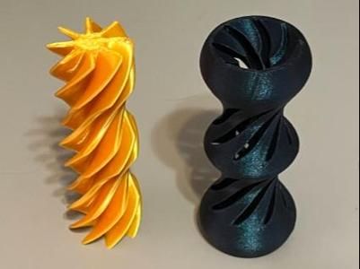 Spiral Triple Deck Fidget (Less Filament)