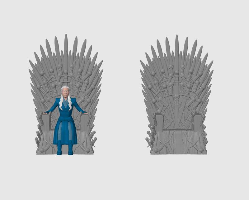 The Iron Throne Christmas Ornament Set