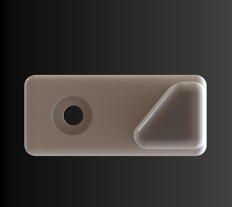 Angled Index Thumb Rest (RightThumb)