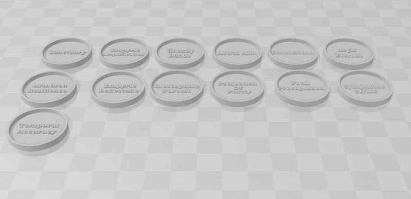 Tokens for GK Psychic Phase