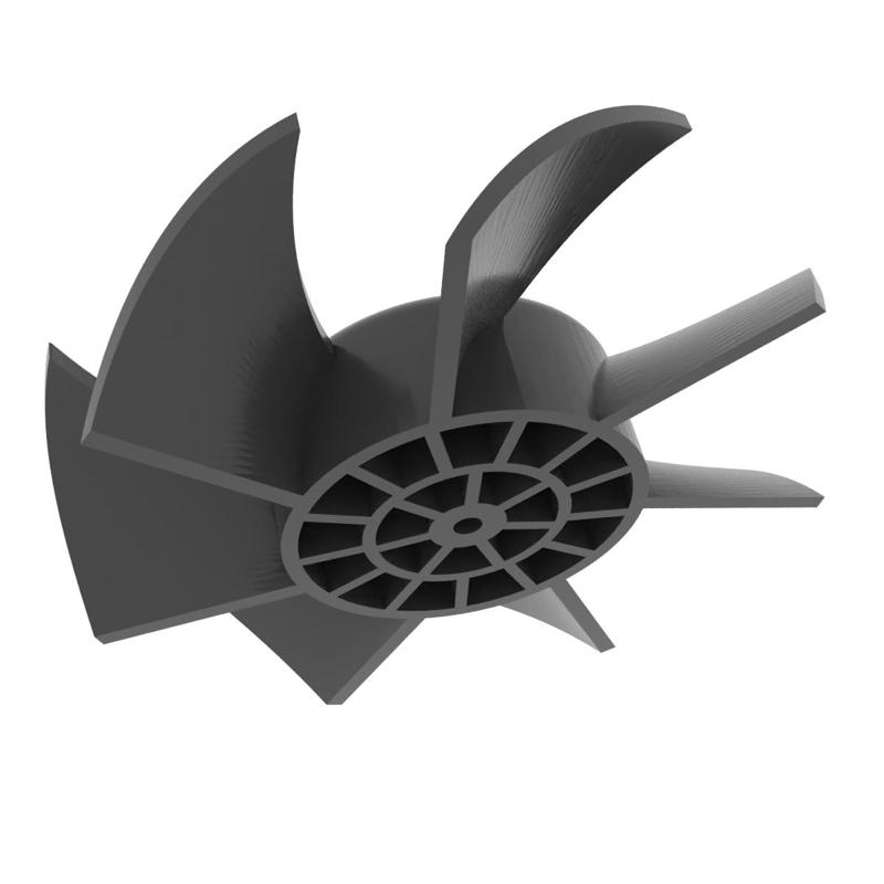 Hairdryer impeller 7 blades