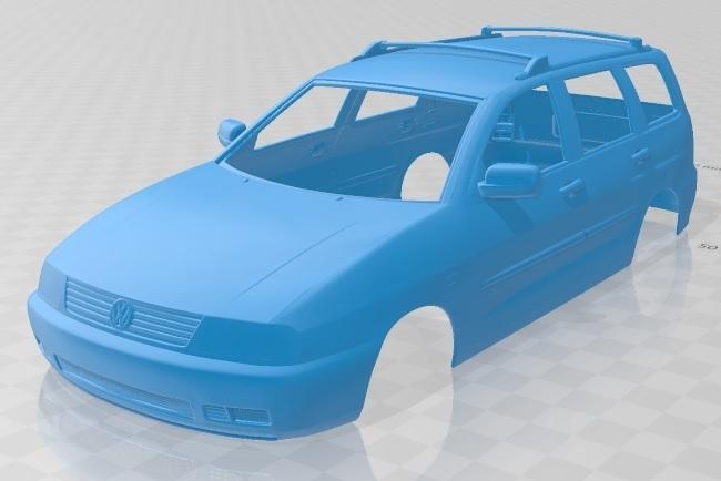 Volkswagen Polo Variant 1997 Printable Body Car