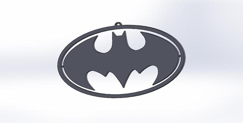 Batman Key Pendant