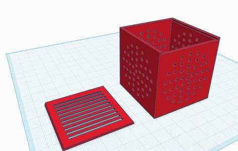 Box with Lid - Ventilated