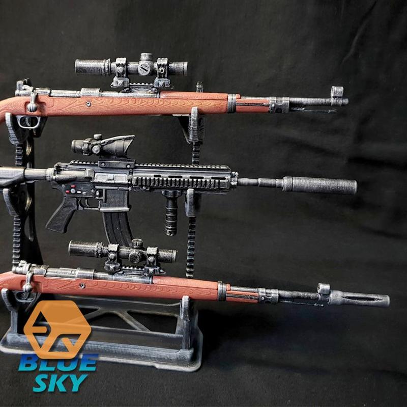 Flash Hider & Silencer (for SR/AR) 1/4 Scale