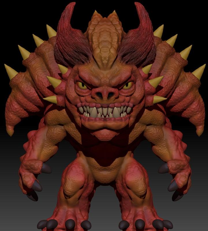 Art toy Monster_Model 2