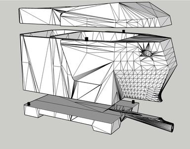 Elefante Secador de Talheres com Compartimento Extra ( Elephant Cutlery Dryer )