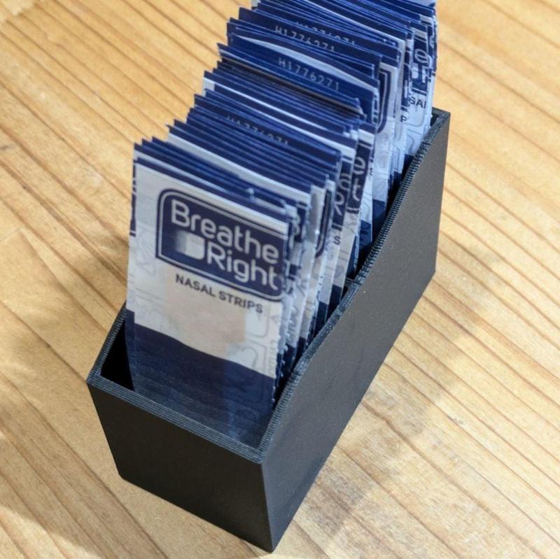 Breath Right Nasal Strips Storage Case