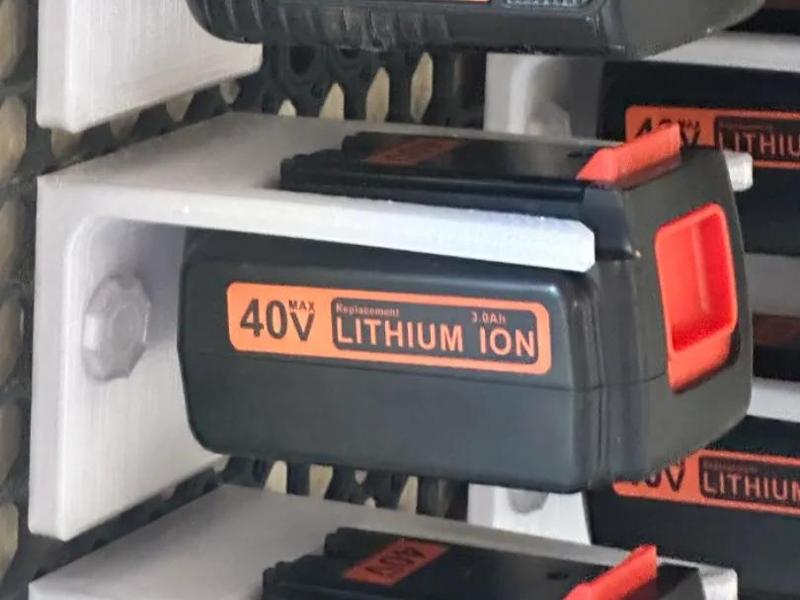 Black and Decker 40V Battery Mount for Multiboard