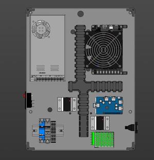 V-core 4 case for electronics