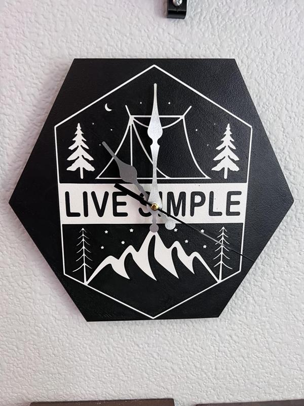 Live Simple Clock