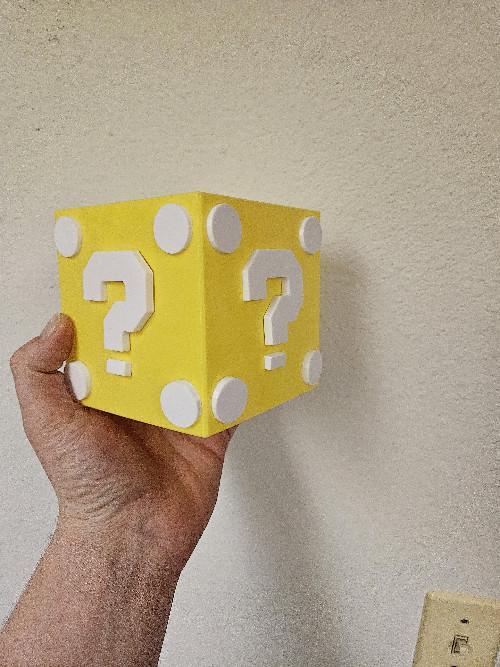 Super Mario Question Mark Box