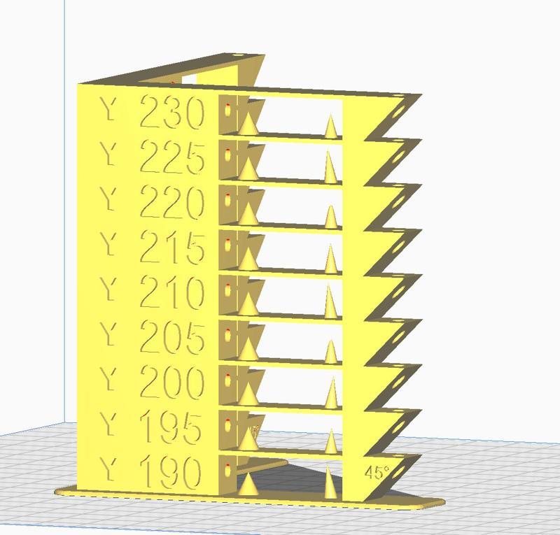 All-In-One Ghosting/Ringing Temperature Tower PLA 190-230 C