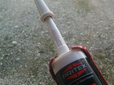 Cartridge (caulk tube) lock (acrylic, silicone etc)