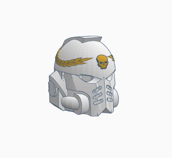 Laurel of victory helmet for Dummy 40K