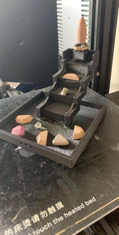 Back flow incense Burner