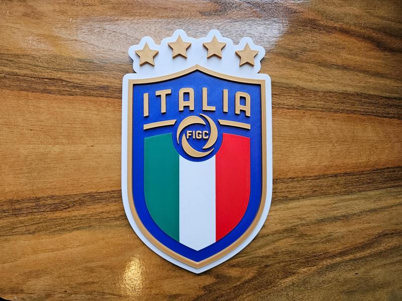 Italian Football Federation 3D Sign