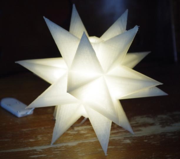 Star Tree Topper (7" diameter)