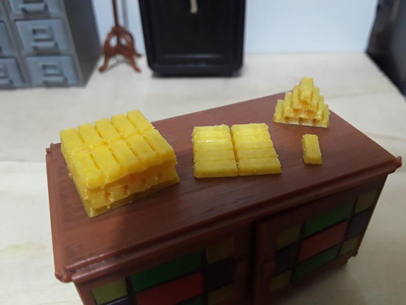 Gold bars (1:18 scale)