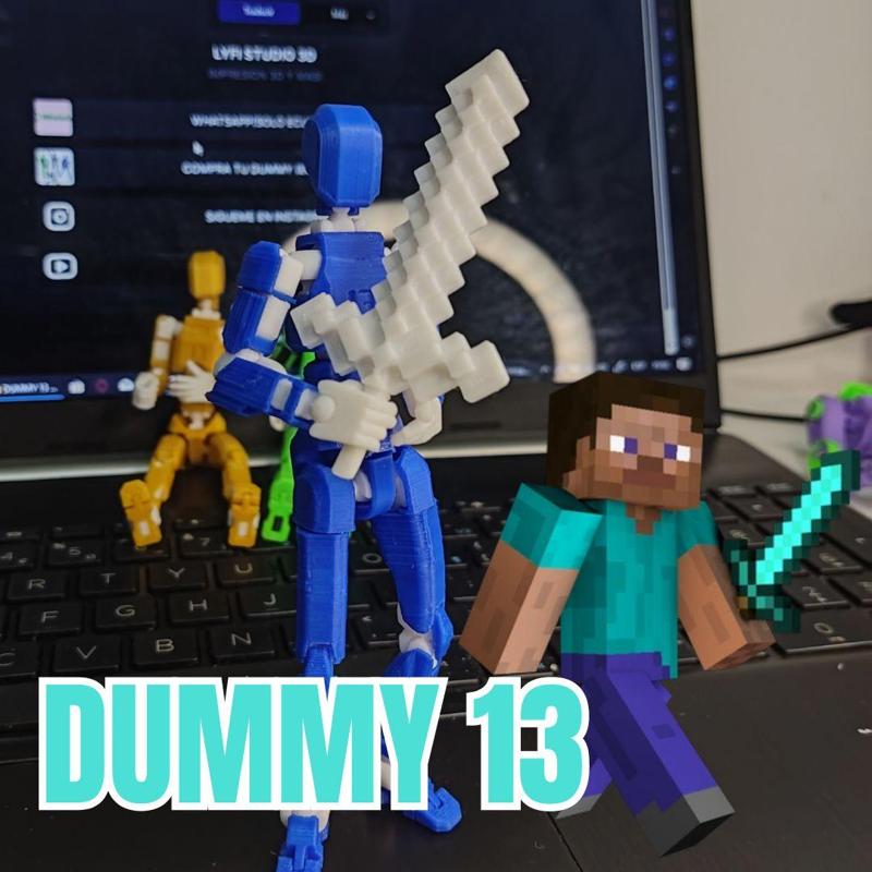 MINECRAFT DUMMY SWORD 13