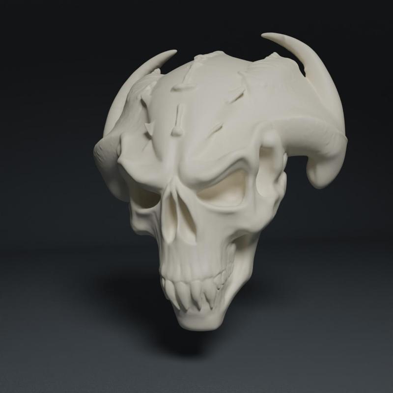 AI Skull Collection - Skull 13