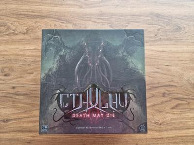 Cthulhu Death May Die 3D Print Insert/Organizer