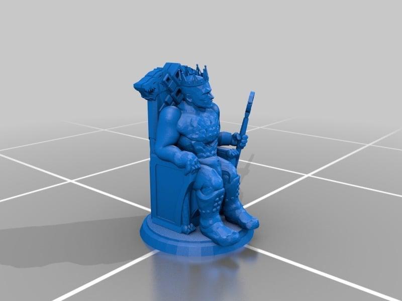 King - RPG Miniature